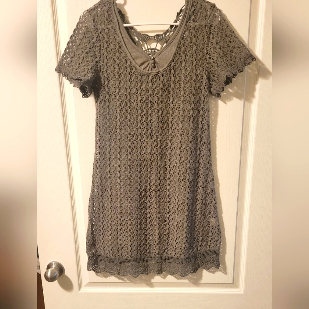 Crochet swim cover up or dress